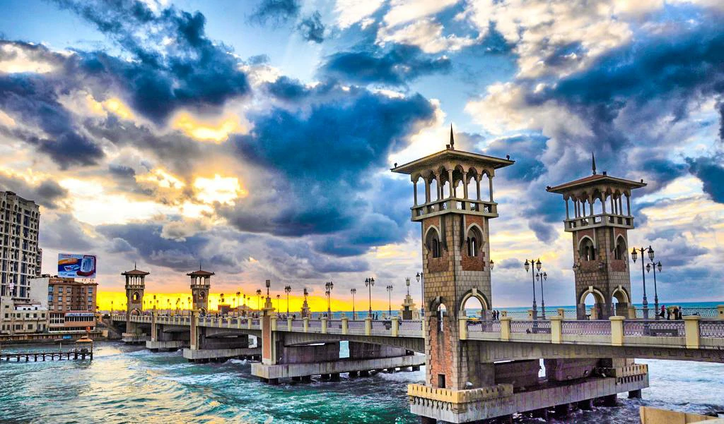 كوبري ستانلسي الاسكندرية - الاماكن السياحية في الاسكندرية
