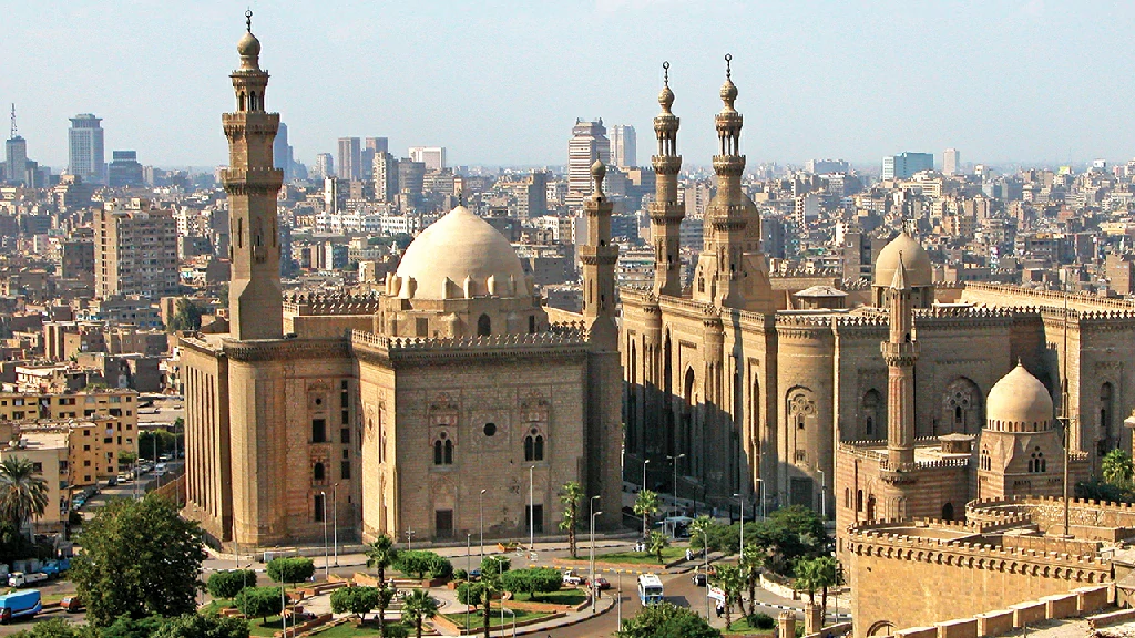 مناطق سياحية قديمة في القاهرة - مسجد وجامع السلطان حسن والرفاعي